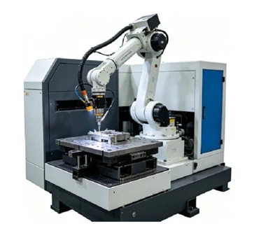 Przemysłowy zrobotyzowany system spawania laserowego